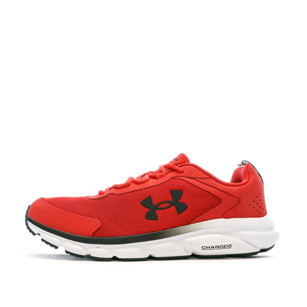 Chaussures de running Rouge/Blanc Homme Under Armour Charged Assert 9 pas cher