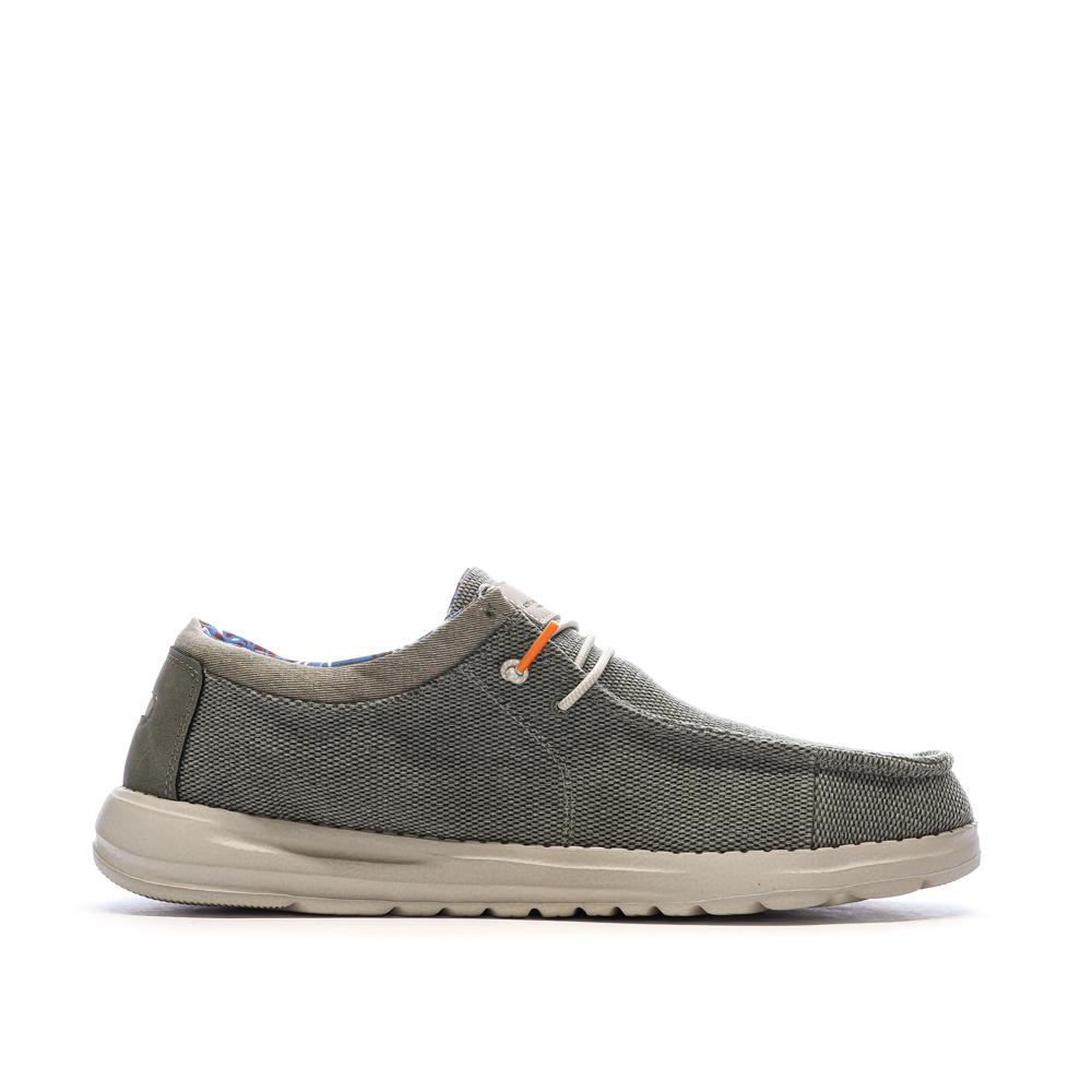 Baskets Kaki Homme XTI 143576 vue 2
