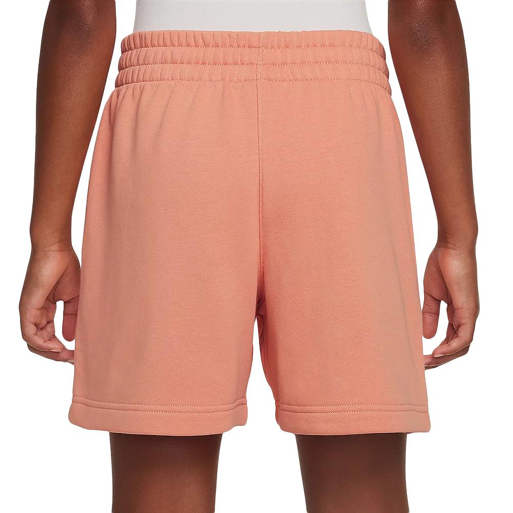 Short Orange Femme Nike IF2132 vue 2