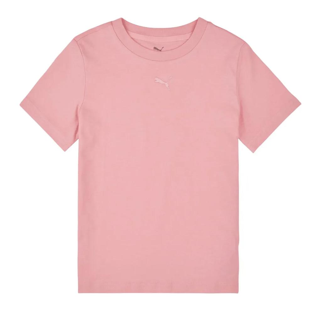 T-Shirt Rose Garçon Puma Ess Centered Cat pas cher