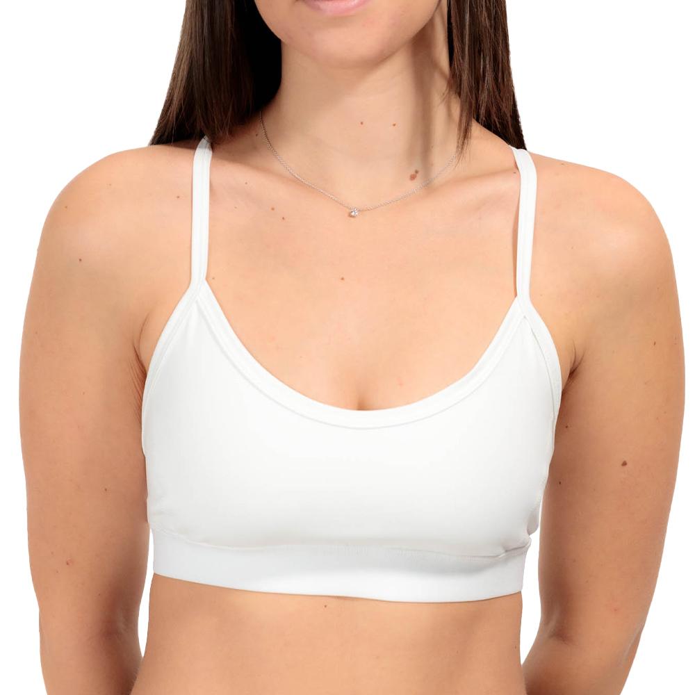 Women's White Sports Bra Le Coq Sportif Tennis Pro affordable