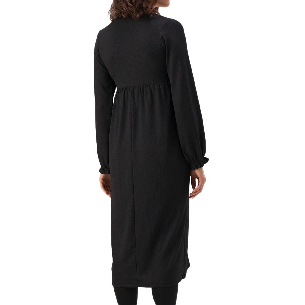 Robe Noire Femme Mamalicious Naomi vue 2