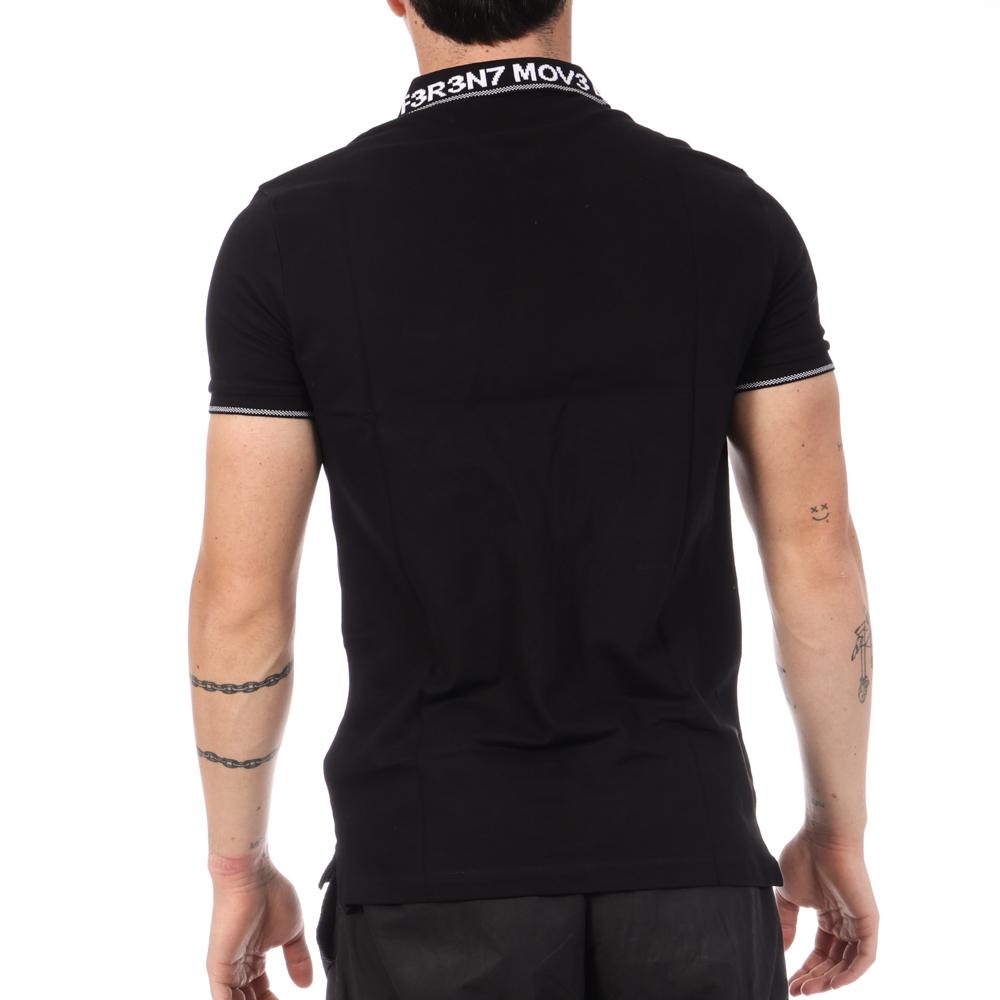 Polo Noir Homme Kaporal RUFO vue 2
