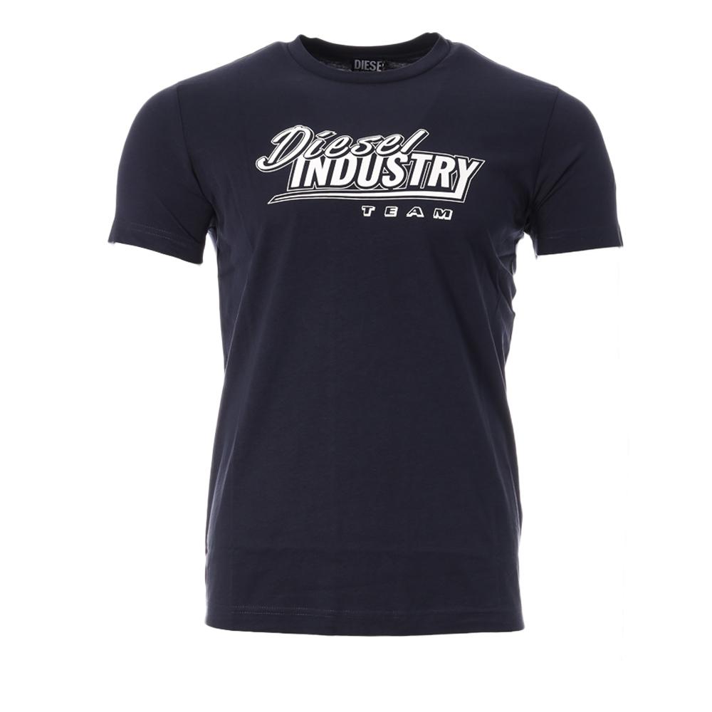 T-shirt Marine Homme Diesel T-diegos-k45 Maglietta pas cher