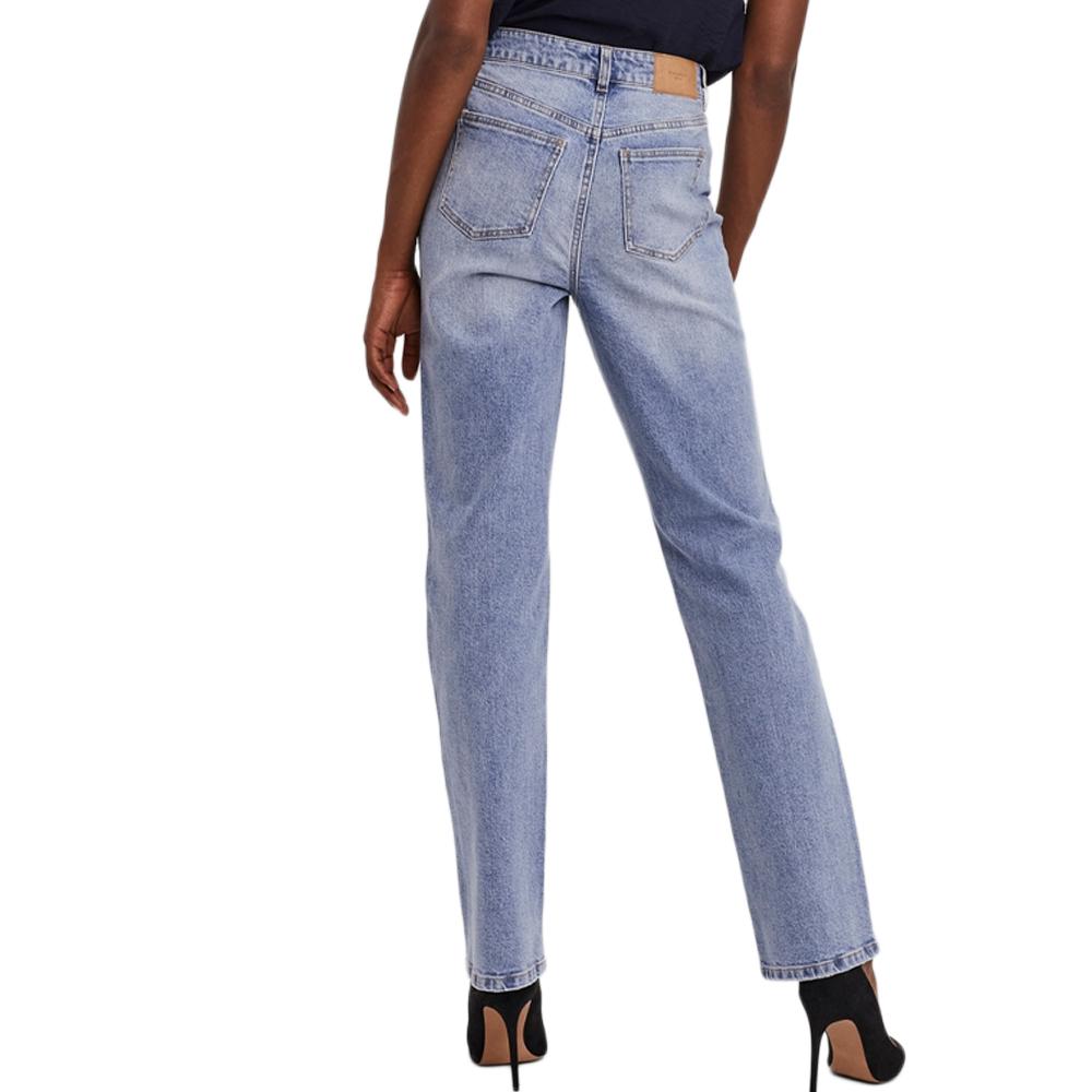 Jean Coupe Droite Bleu Femme Vero Moda Straight vue 2