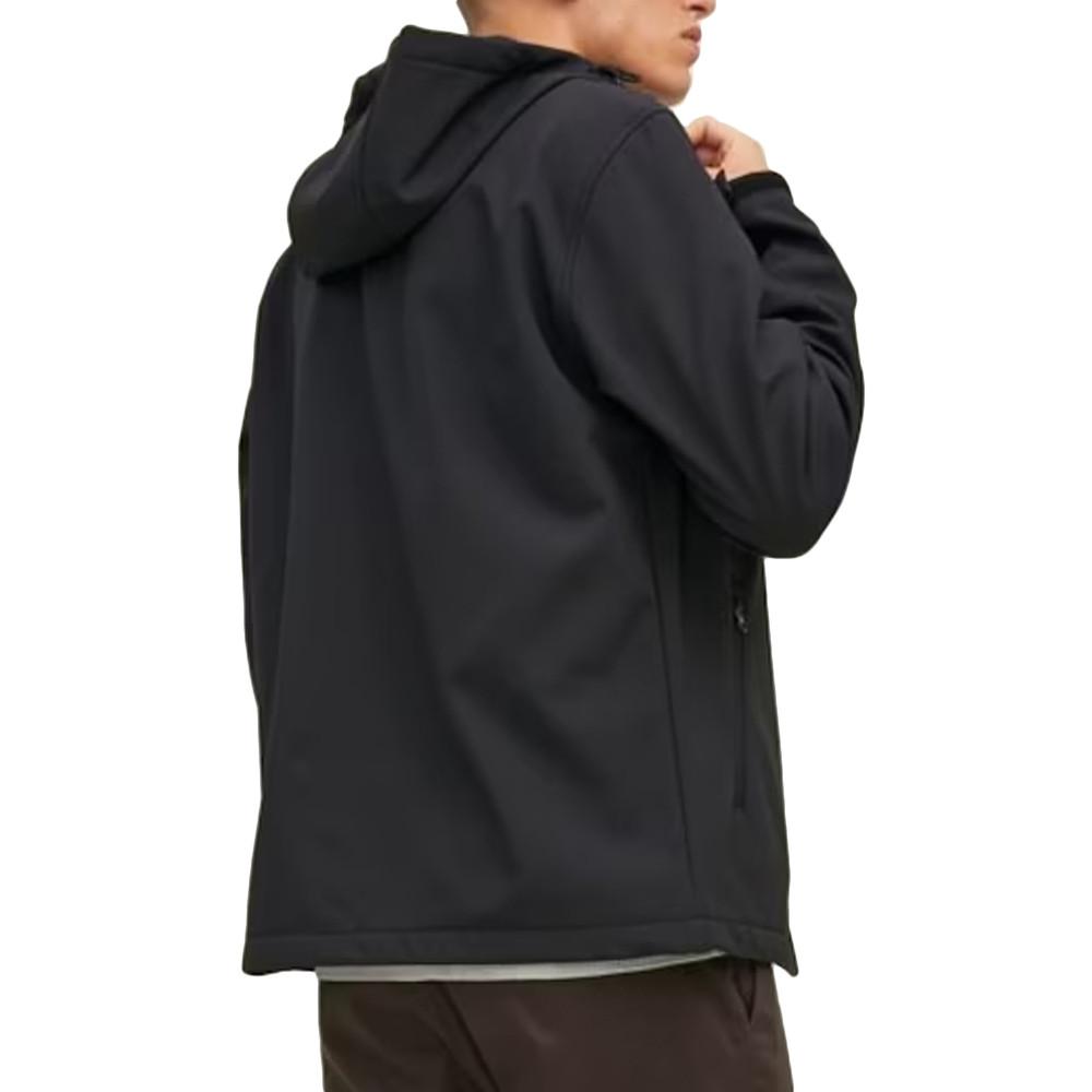 Veste Noir Homme Jack & Jones Marvin Softshell vue 2
