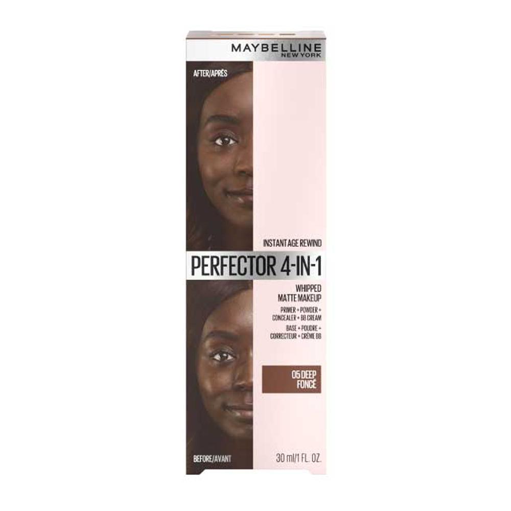 Fond de teint Deep/Foncée Maybelline 4 en 1 5 Deep 30ml pas cher