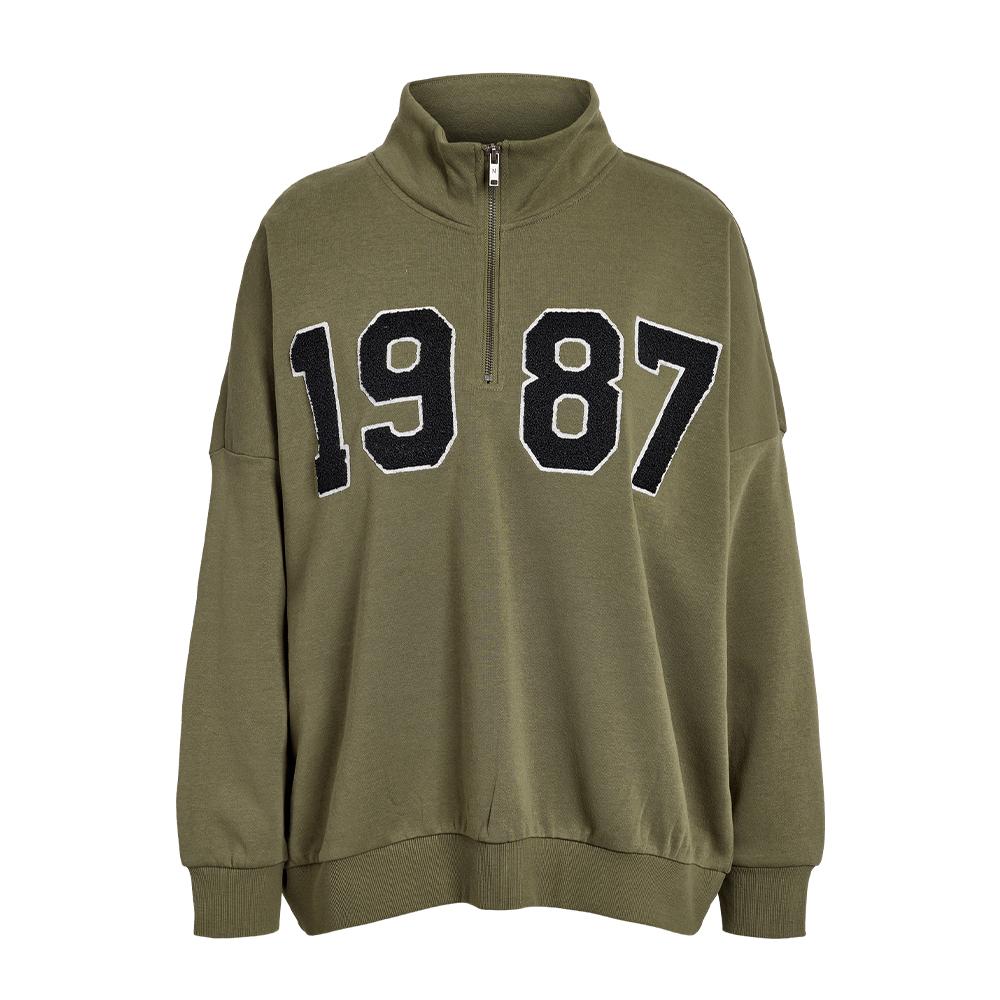 Sweat Kaki Femme Noisy May Malden pas cher