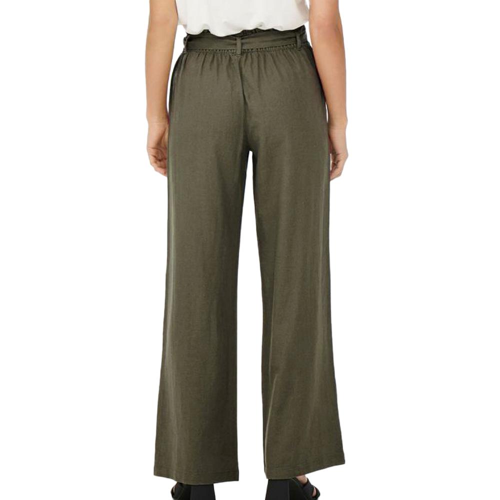 Pantalon Kaki Femme JDY Linen vue 2