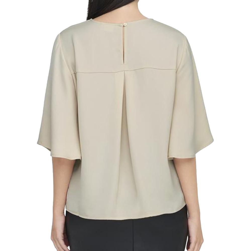 T-Shirt Beige Femme JDY Urba vue 2