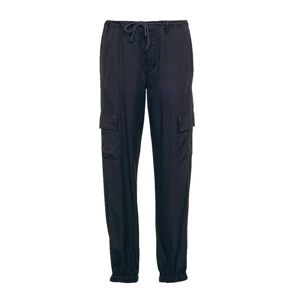 Pantalon Noir en Toile Femme French Connection Military pas cher