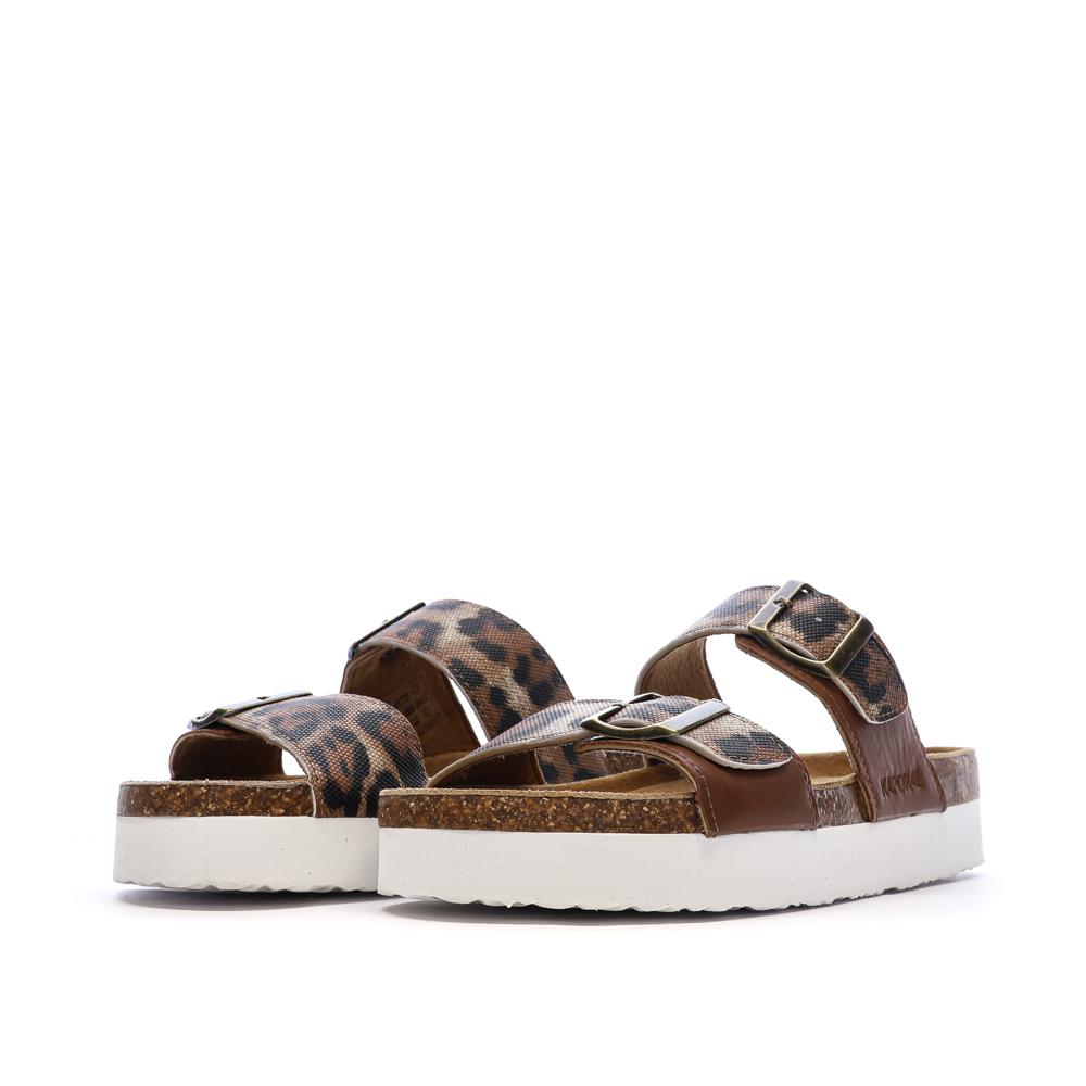 Sandales Marron Femme Kaporal Solinea vue 6