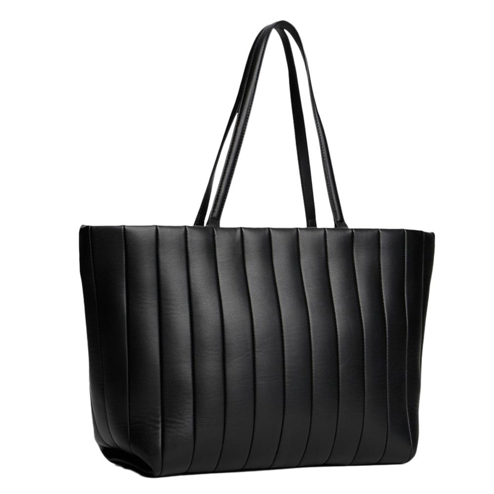Sac à Main Noir Femme Tommy Hilfiger Grace Tote vue 3