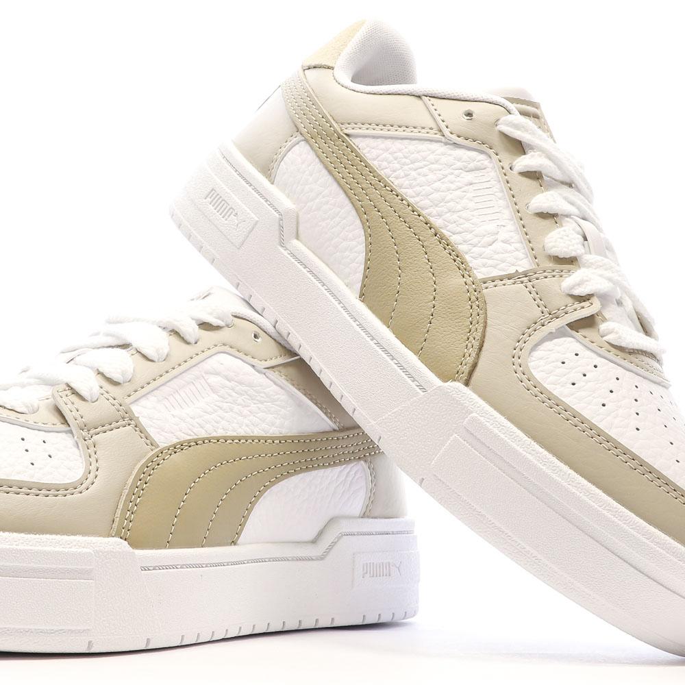 Baskets Blanche/Marron Femme Puma 394749-02 vue 7