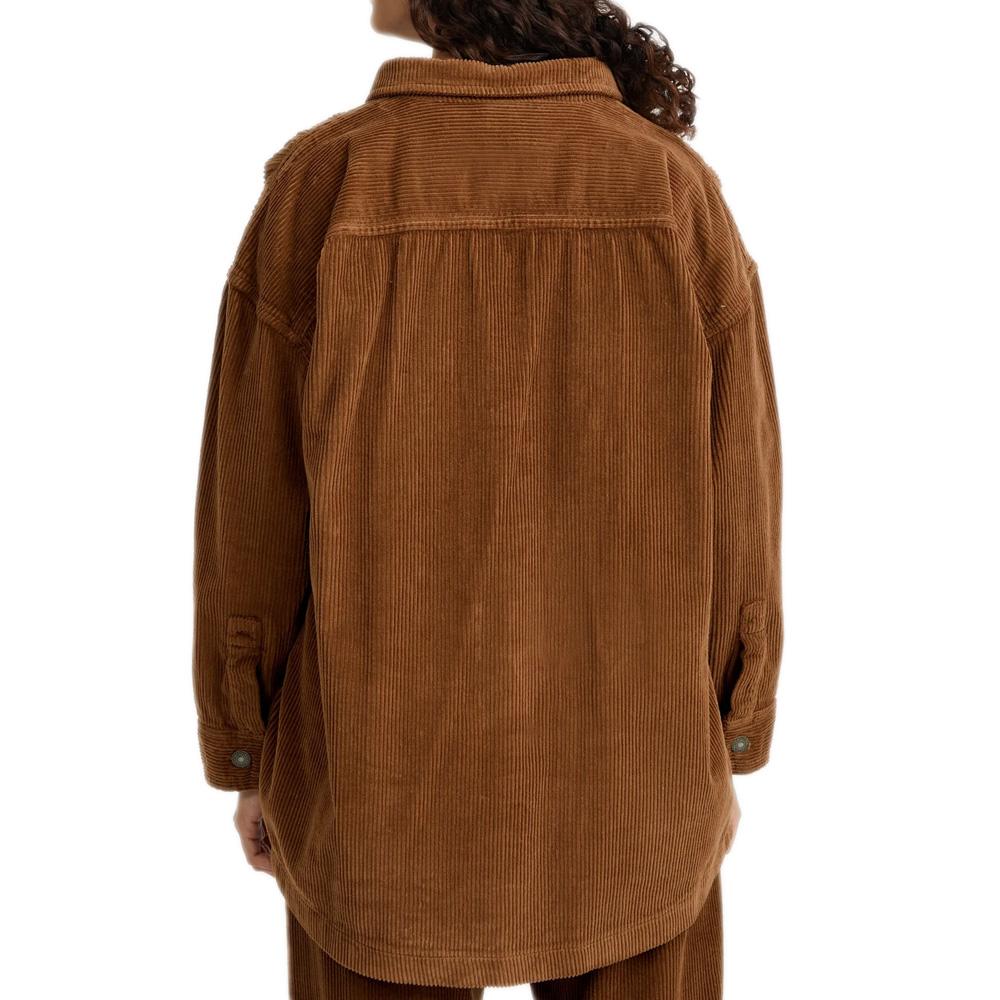 Camisa O'Neill Cord Marrón Mujer ver 2