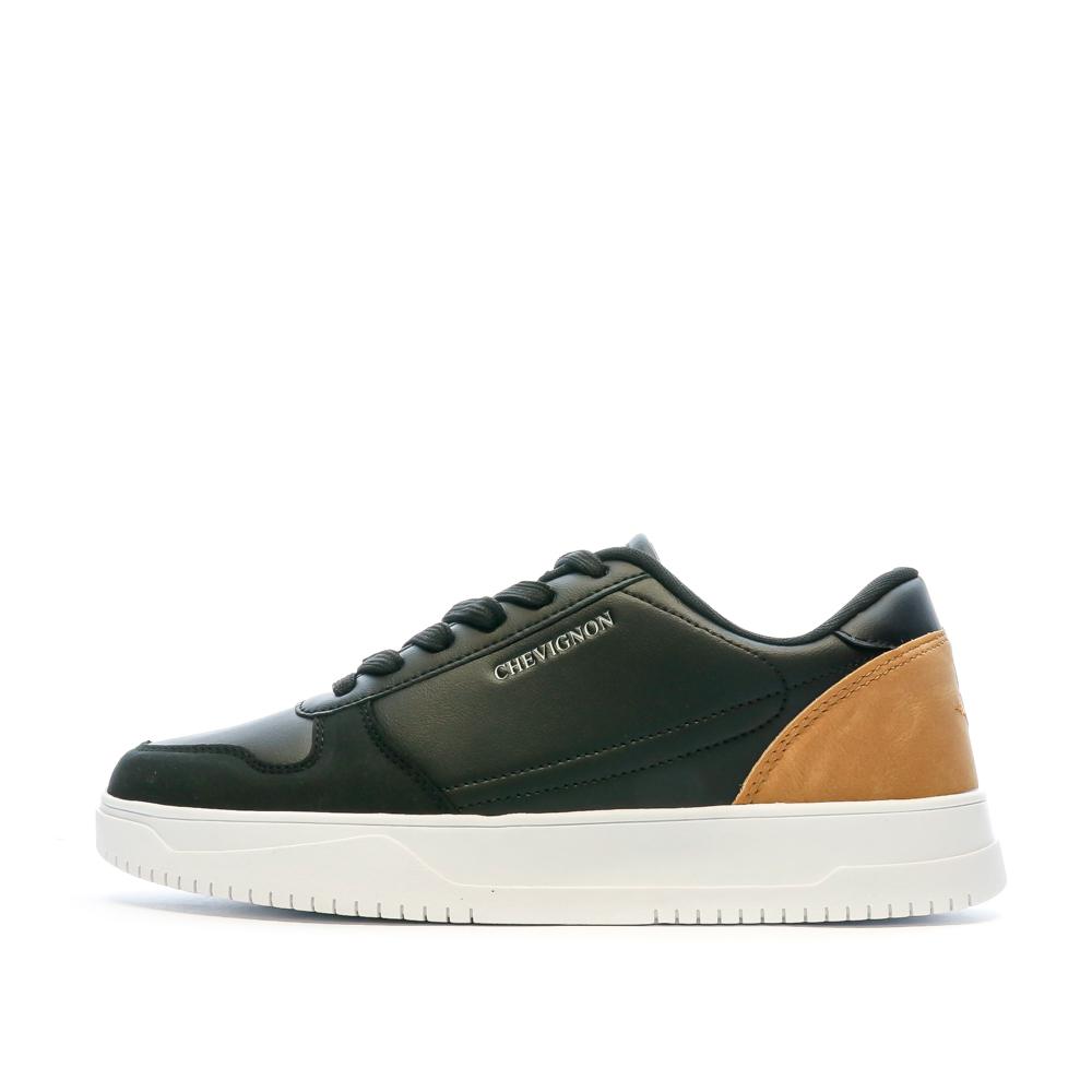 Baskets Noir/Marron Homme Chevignon Caldo pas cher