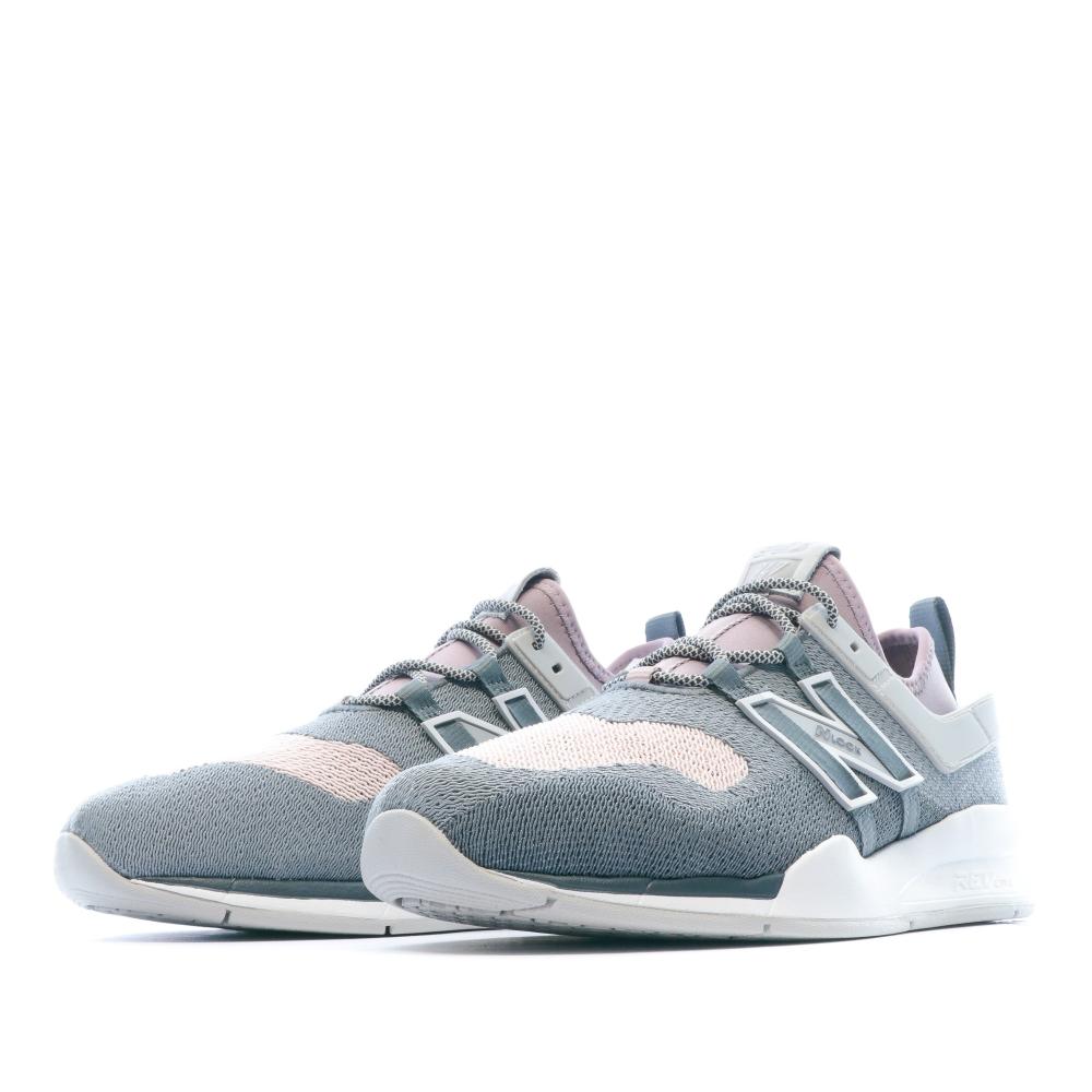 MS247 Baskets Gris Homme New Balance vue 5