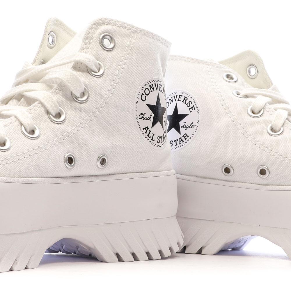 Baskets Blanches Homme Converse Chuck Taylor All Star Lugged vue 7