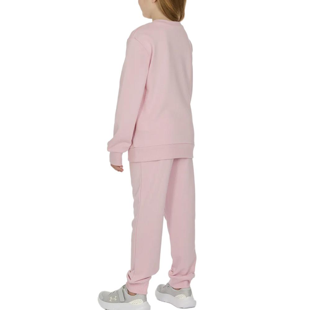 Ensemble de Survêtement Rose Fille Under Armour Rival vue 2