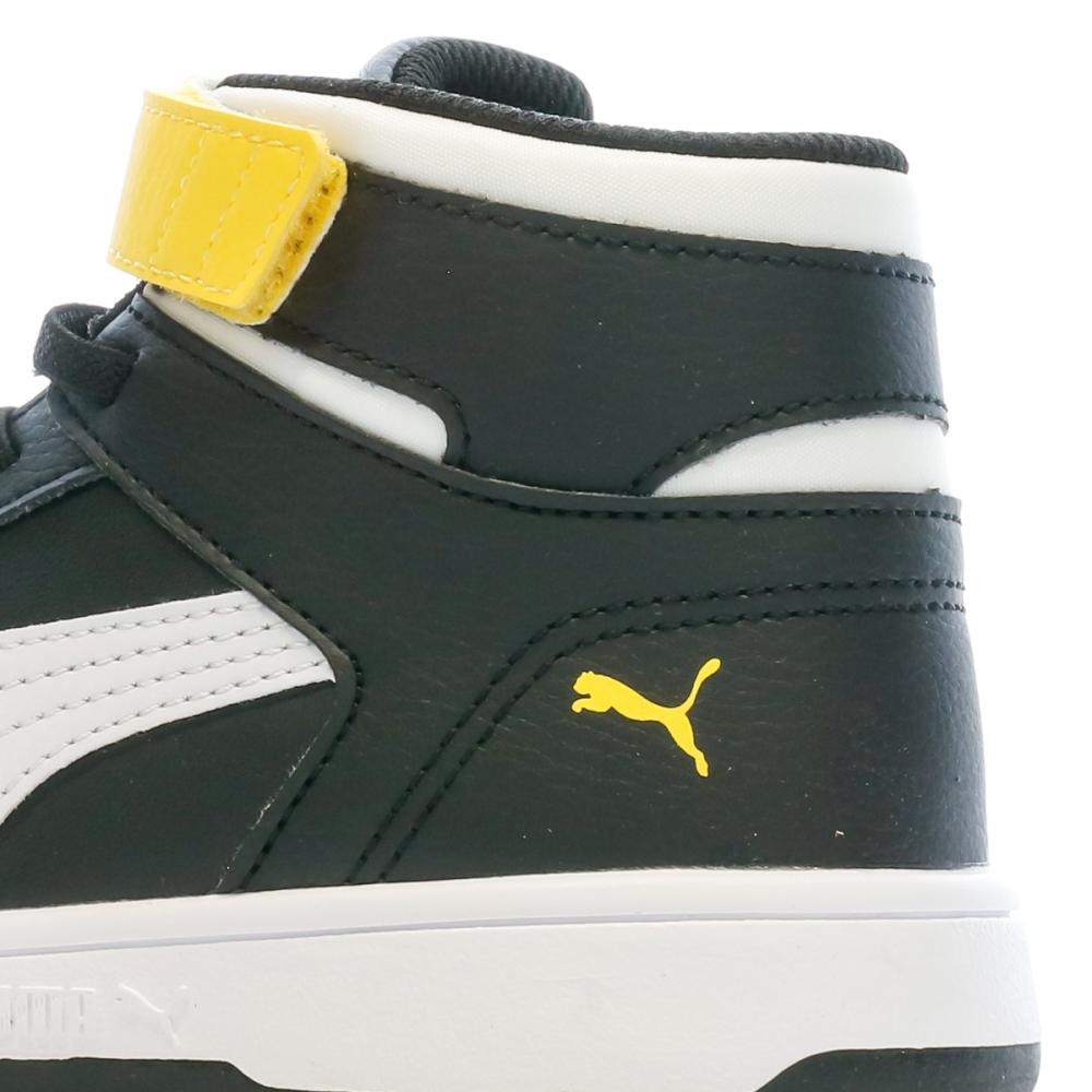 Baskets Noir Garçon Puma Rebound Layup vue 7