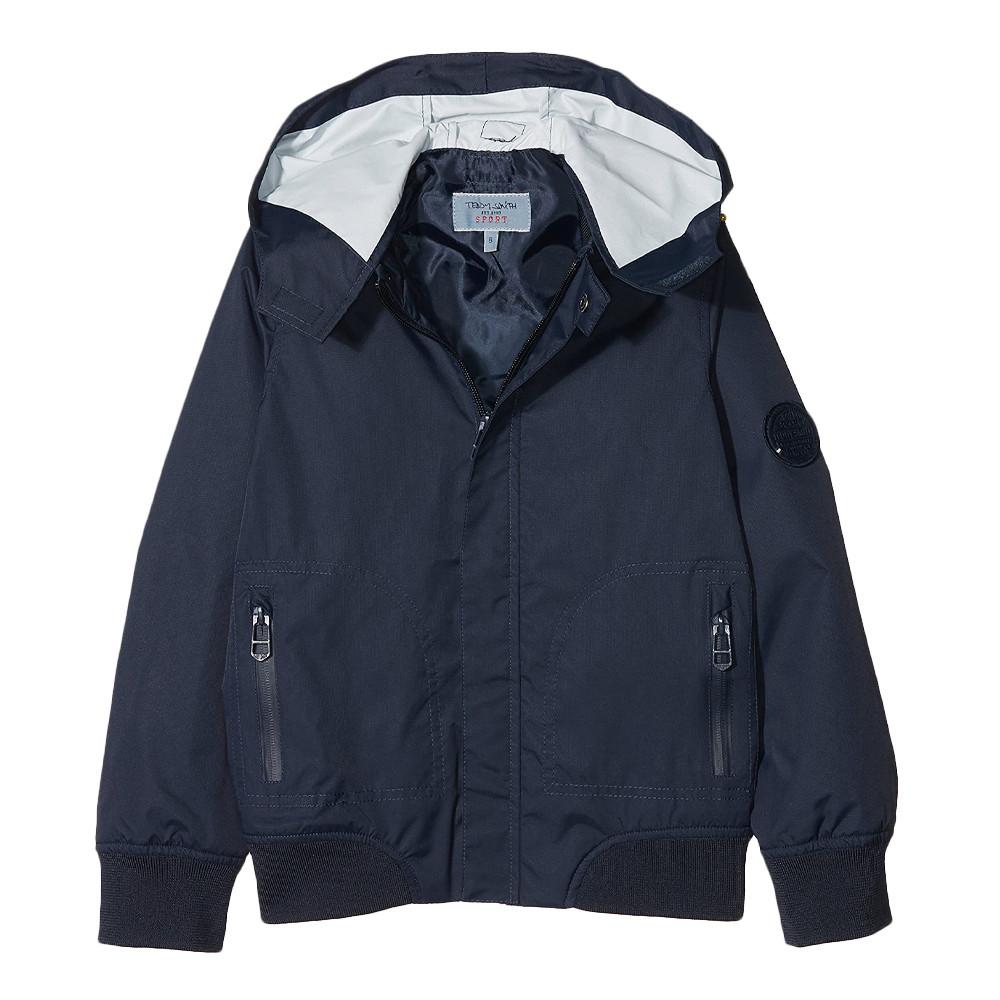 Veste Marine Garçon Teddy Smith Bithor vue 3