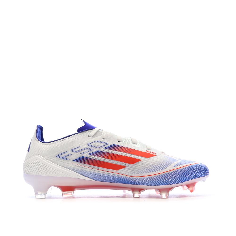 Chaussures Football Bleu/Rouge Homme Adidas F50 Pro vue 2