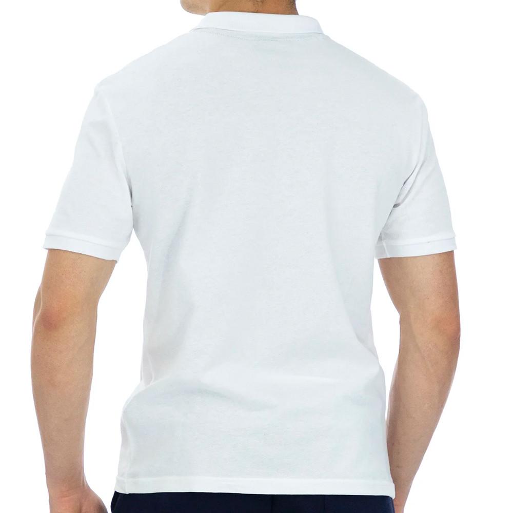 Polo Blanc Homme Nasa Sleeve Pole vue 2