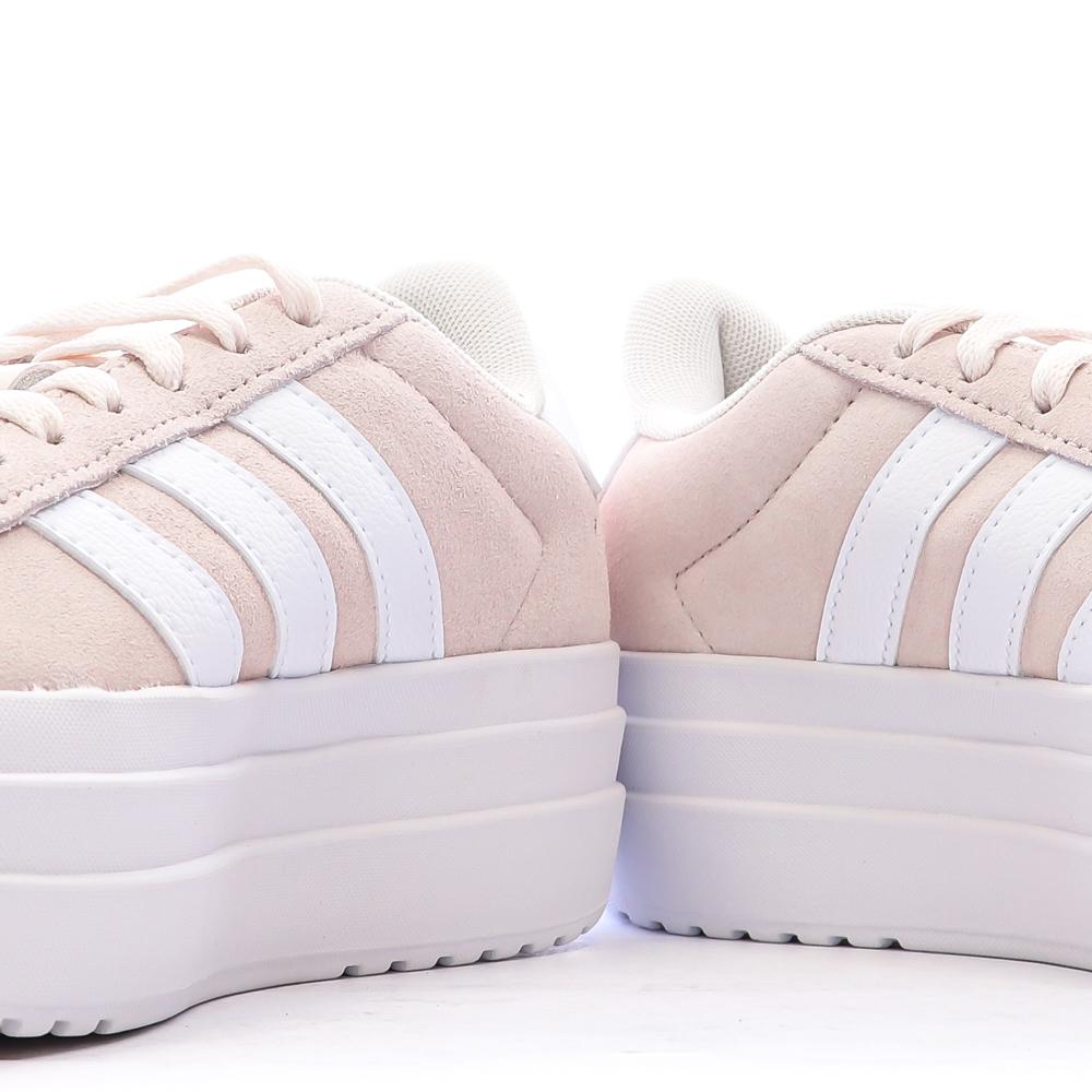 Baskets Roses Femme Adidas Vl Court Bold vue 7
