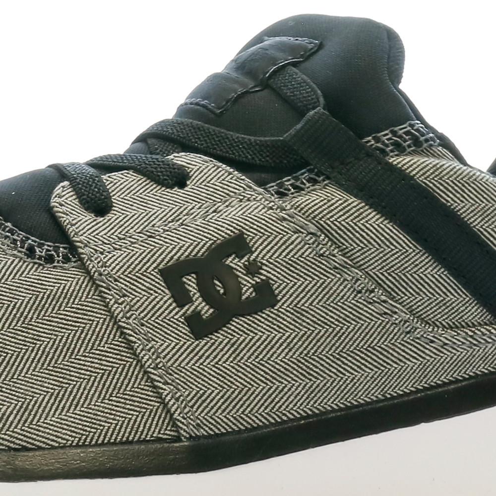 Baskets Grises Garçon Dc shoes Heathrow vue 7