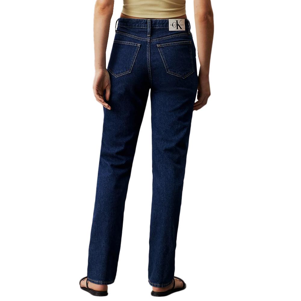 Jeans Slim Bleu Femme Calvin Klein Jeans Authentic vue 2
