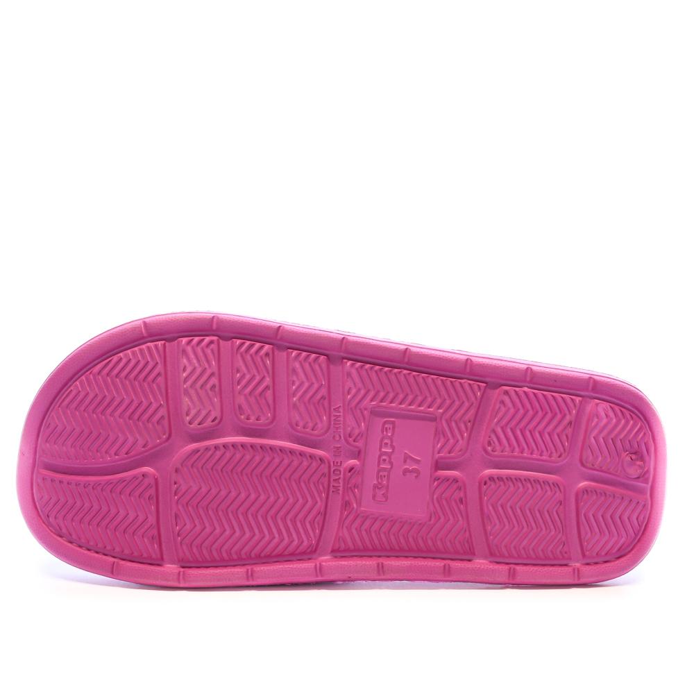 Claquettes Rose Femme Kappa Klint vue 5
