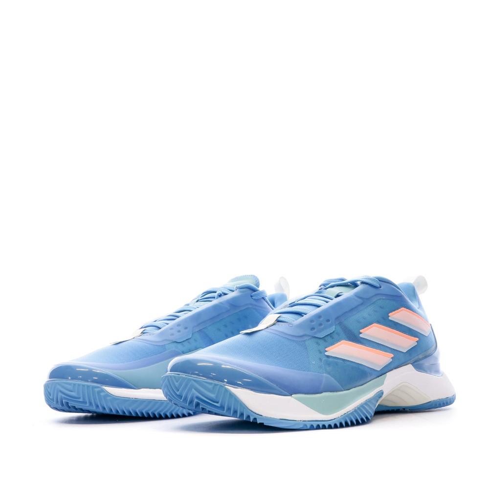 Chaussures de Tennis Bleu Femme Adidas Avacourt Clay vue 6