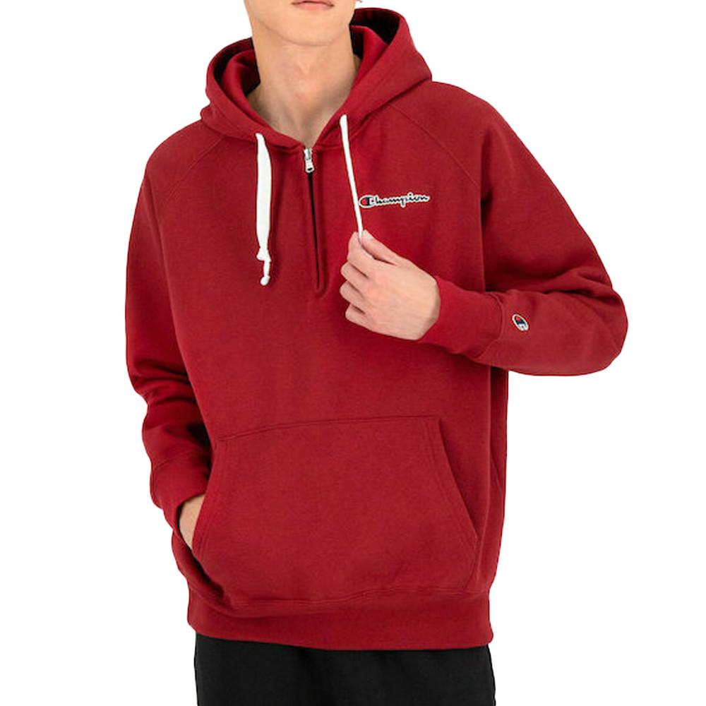 Sweat à capuche Rouge Homme Champion 216483 pas cher