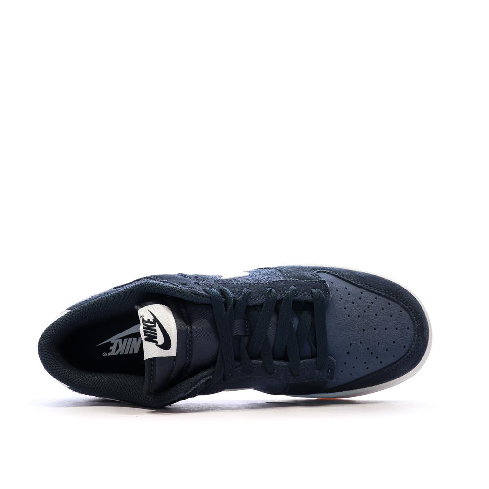 Basket Marine Homme Nike Dunk Low Retro vue 4