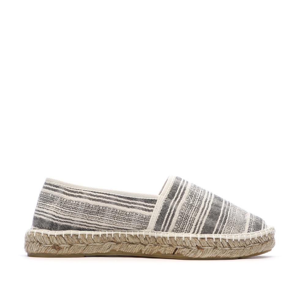 Espadrilles Grises/Noir Homme Pare Gabia Azkar vue 2
