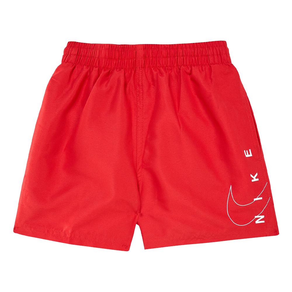 Short de bain Rouge Garçon Nike 4 Volley614 pas cher