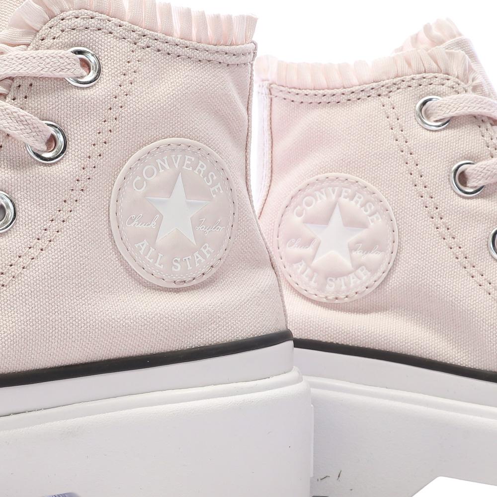 Baskets Rose Clair Fille Converse Lugged vue 7