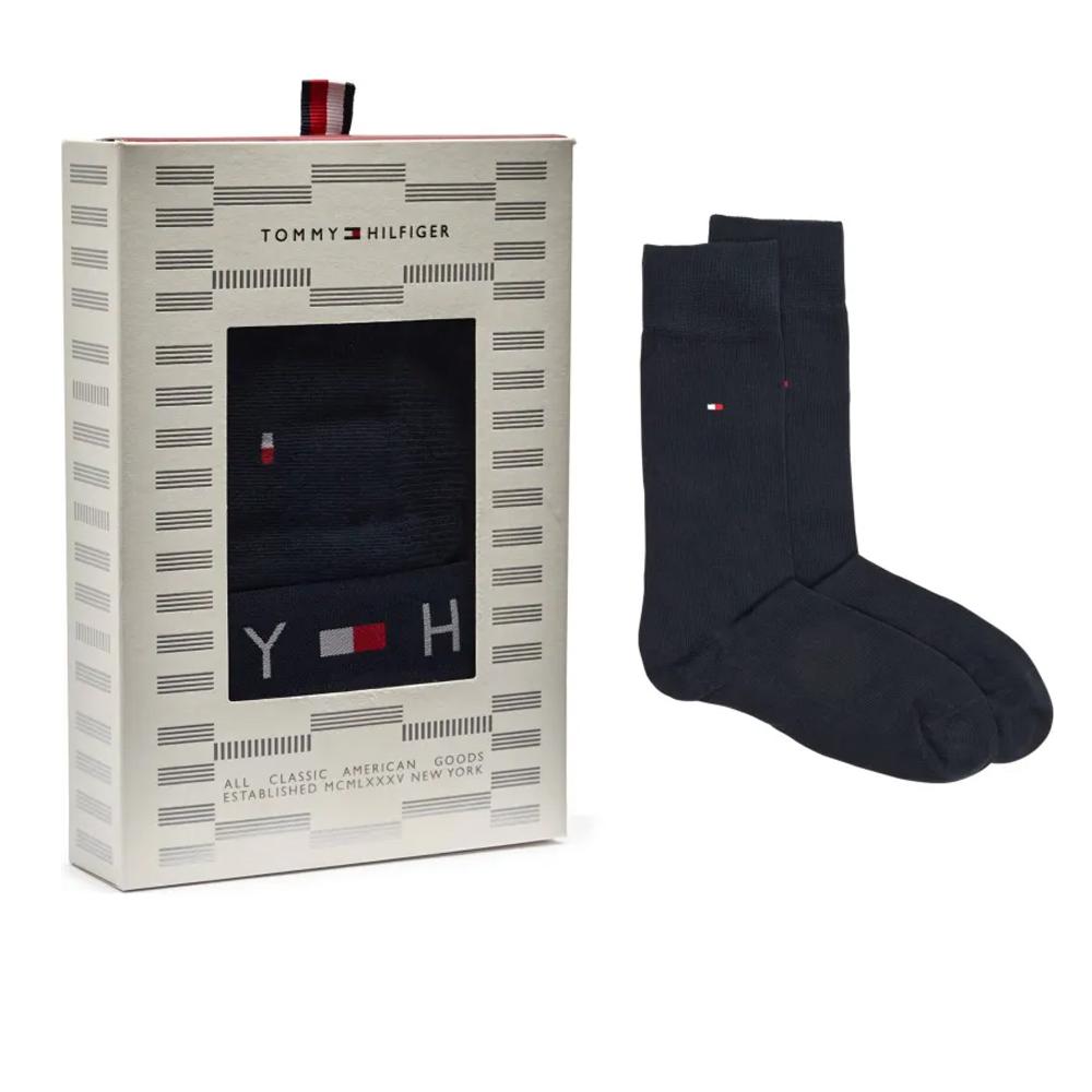Coffret Boxer + Chaussettes Marine Homme Tommy Hilfiger Trunk vue 2