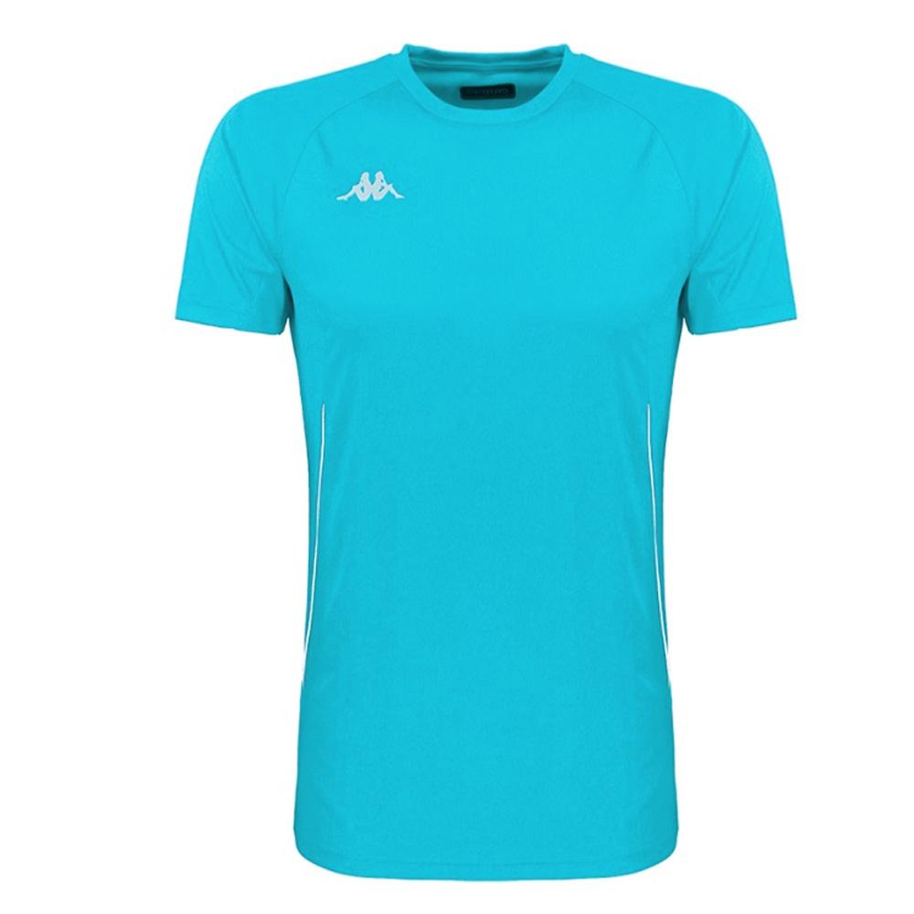T-shirt Bleu Enfant Kappa Training Fanio pas cher
