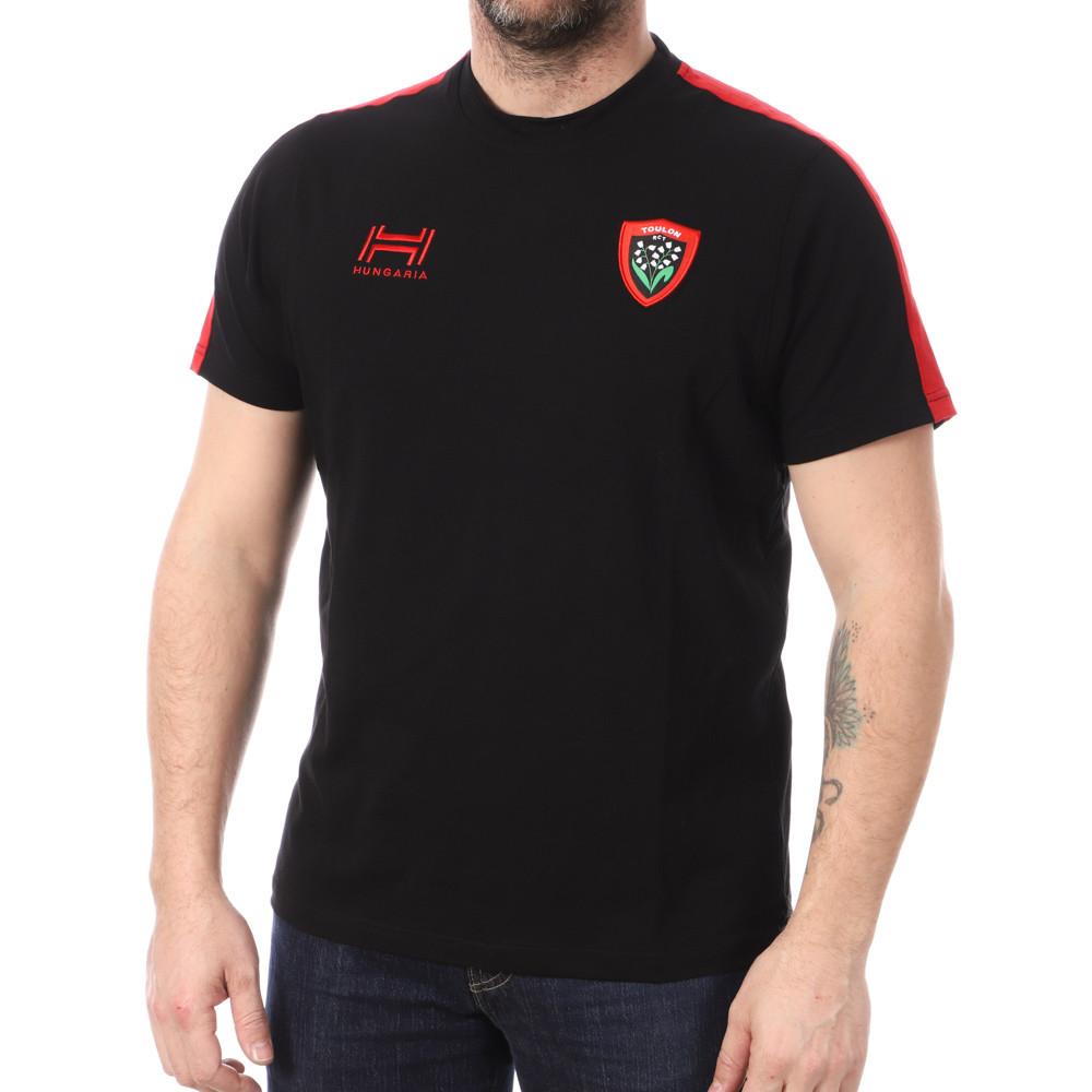 Rc Toulon Maillot de rugby Noir Homme Hungaria Fan pas cher
