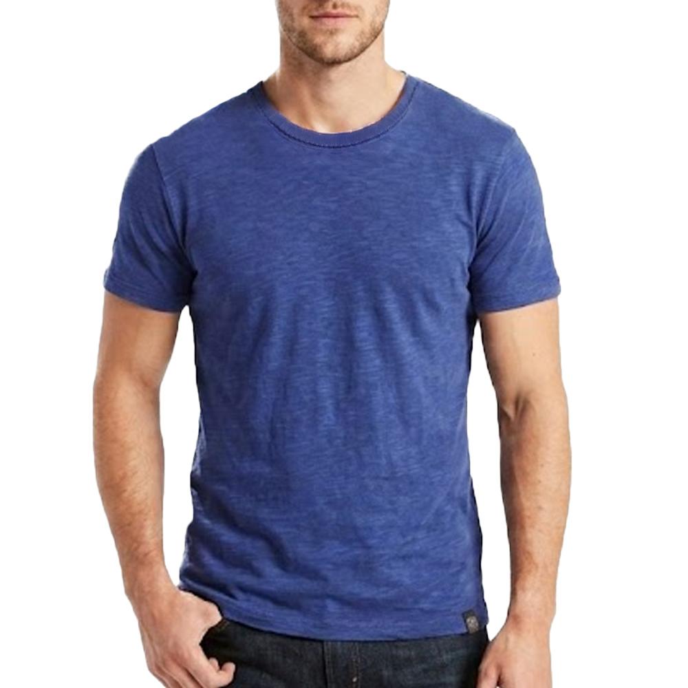 T-shirt Bleu Homme Paname Brothers TED pas cher