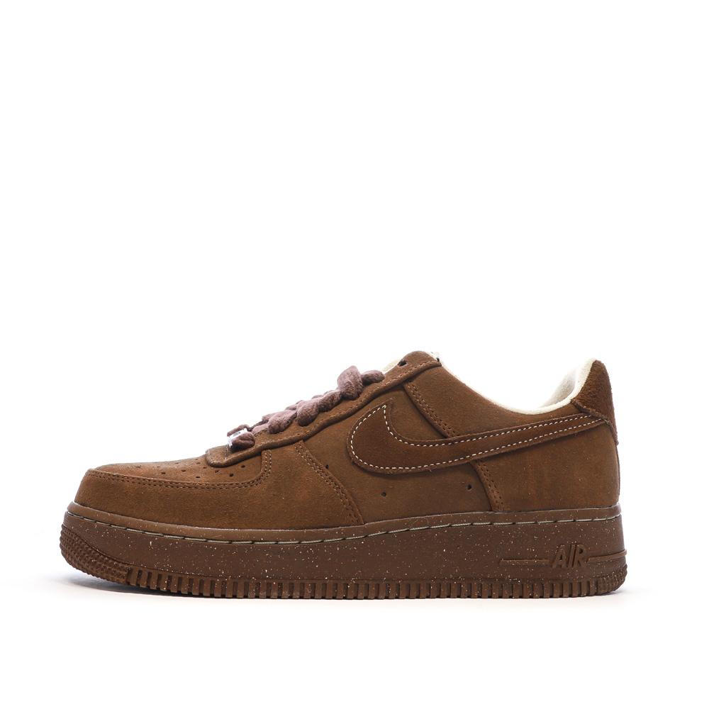 Baskets Marrons Femme Nike Air Force 1 pas cher
