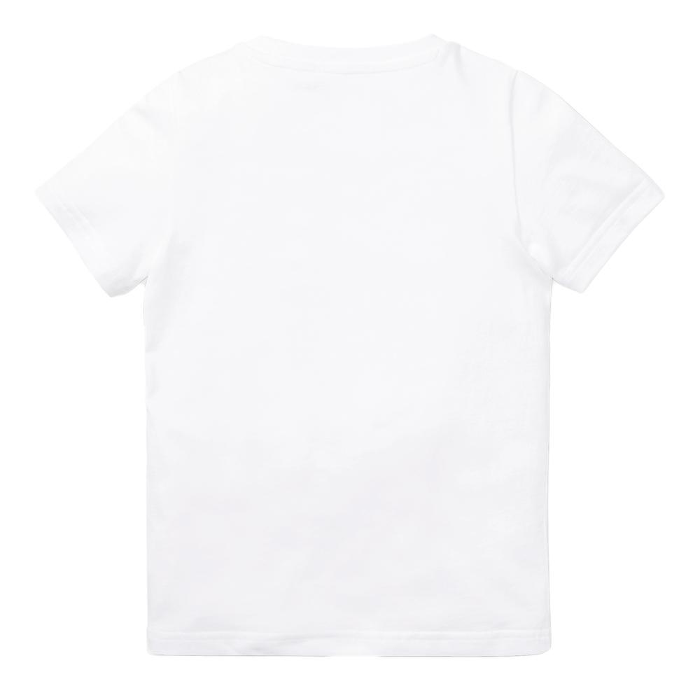 T-shirt Blanc Fille Puma Mates 673346 vue 2
