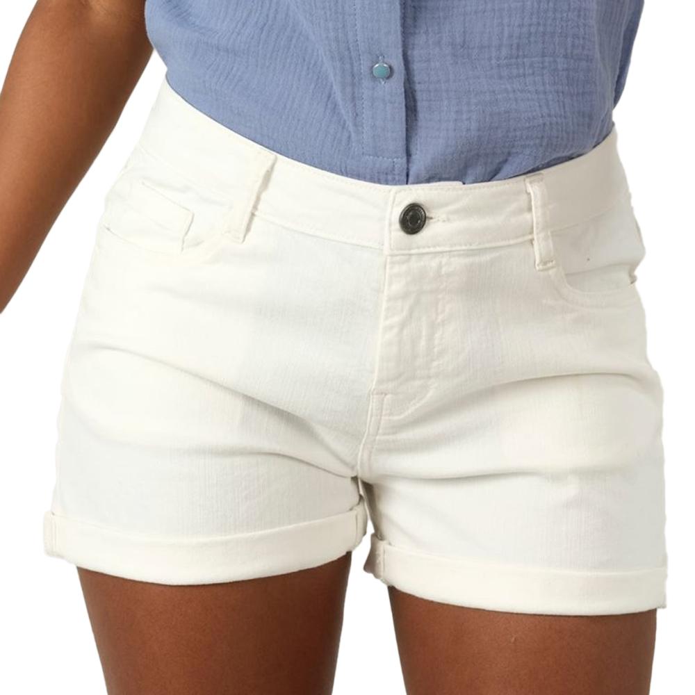 Short Blanc Femme Deeluxe Cerise pas cher