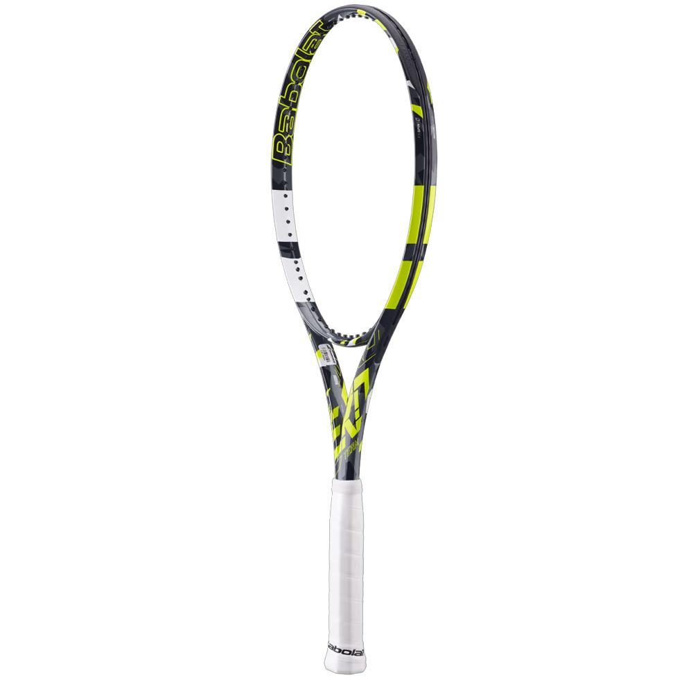 Raquette Noire/Jaune Homme Babolat AERO pas cher