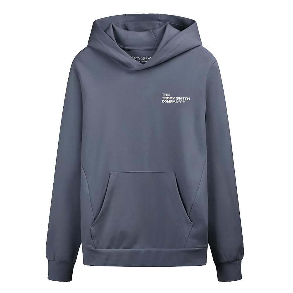 Sweat Gris Foncé Fille Teddy Smith Hoody pas cher