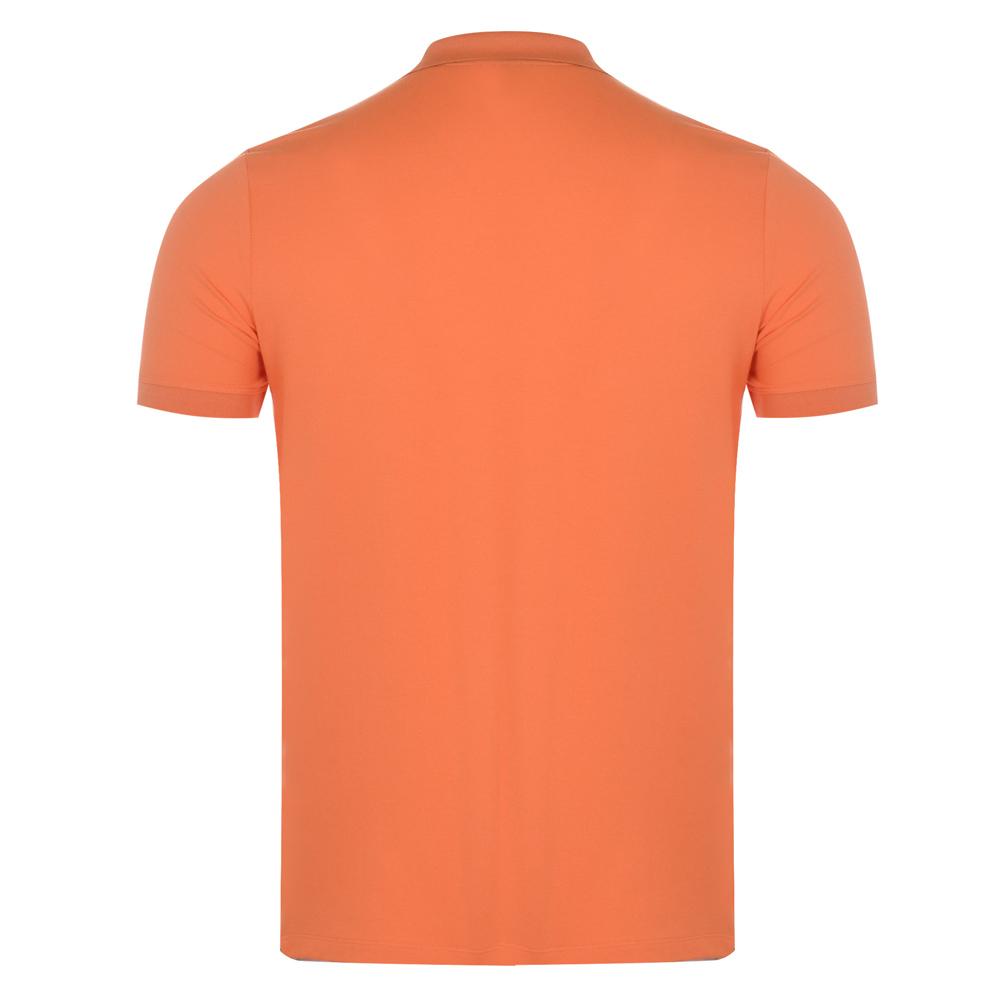 Polo Orange Homme US Polo ASSN Salk vue 2