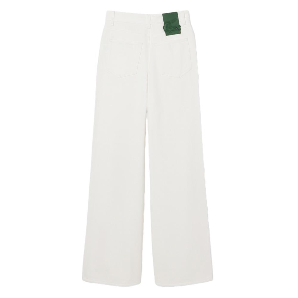 Jean Blanc Femme Lacoste Runway Wide vue 2