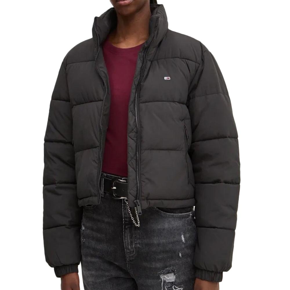 Doudoune Noire Femme Tommy Hilfiger Essential pas cher