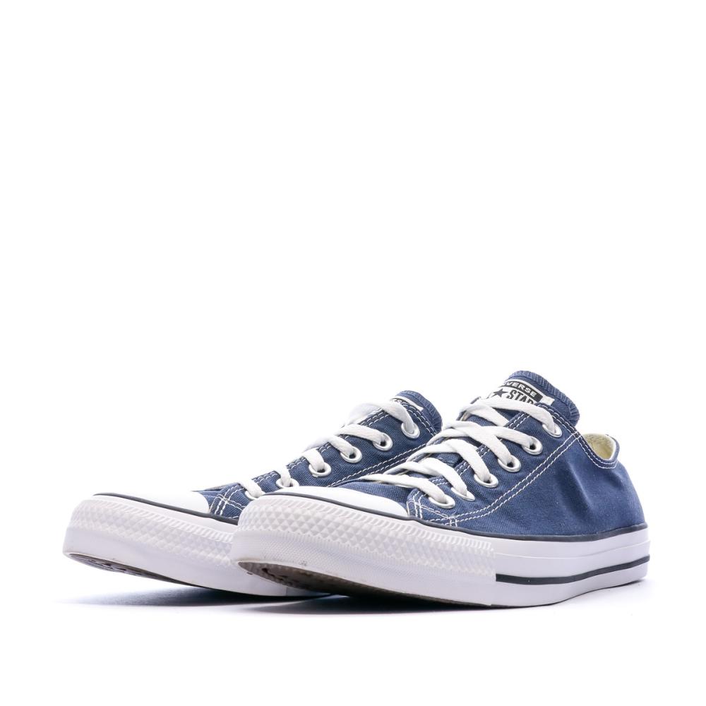 Baskets bleu Homme Converse All Star OX vue 6